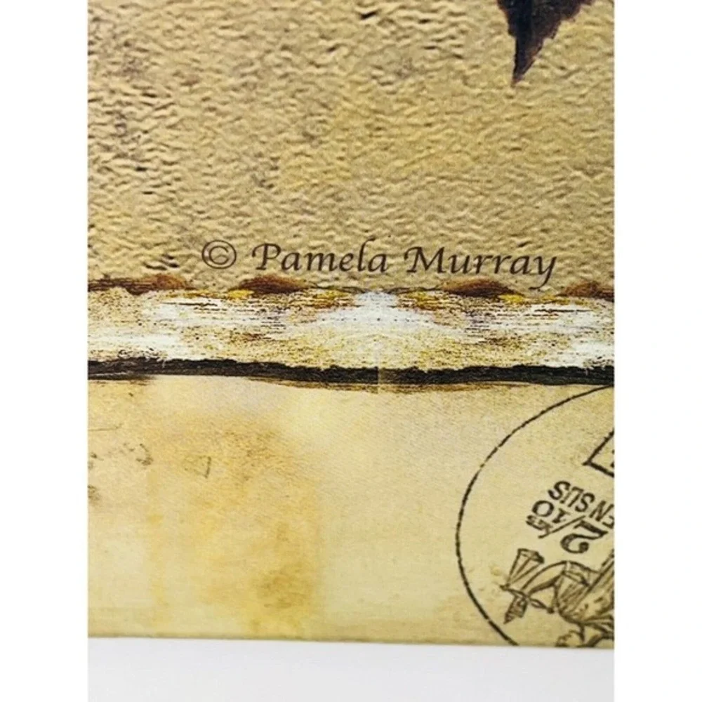 Pimpernel Cork Placemats Set of 4 Pamela Murray HARD TO FIND